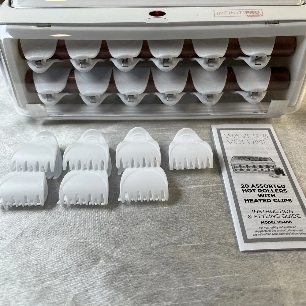 Open Box- Conair Hot Rollers Set Jumbo 1.5